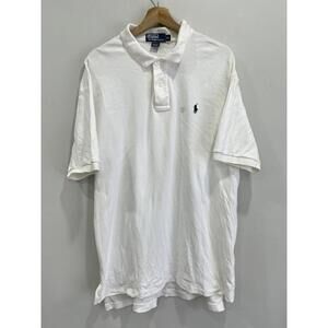 Vintage Ralph Lauren Polo Shirt white